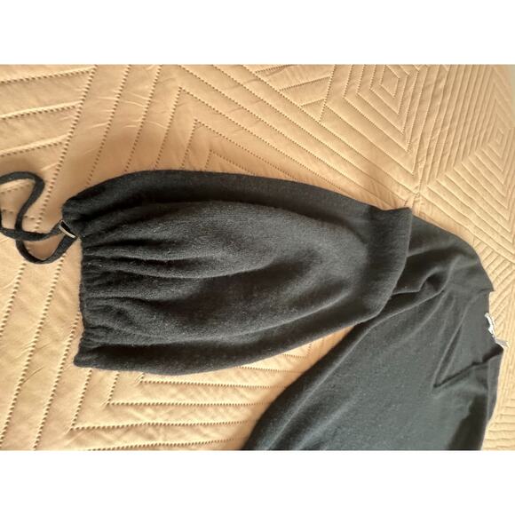 Kaufman Franco Black Cashmere Sweater SZ L Made in USA NWOT - Picture 7 of 7